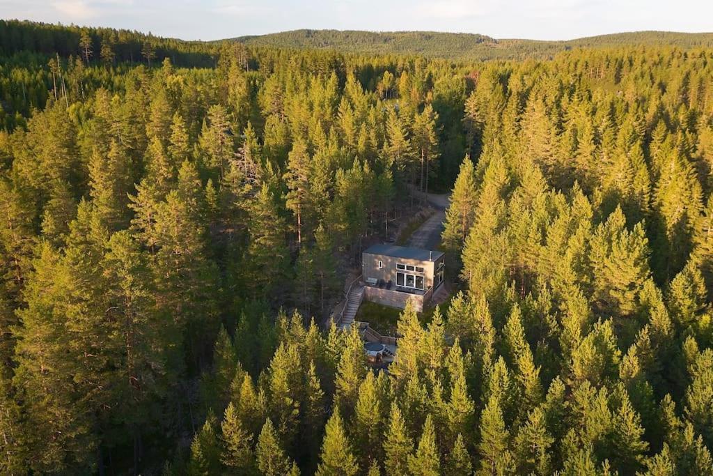 Tretoppen - Ny Moderne Hytte, Unike Finnskogen تورسبي المظهر الخارجي الصورة