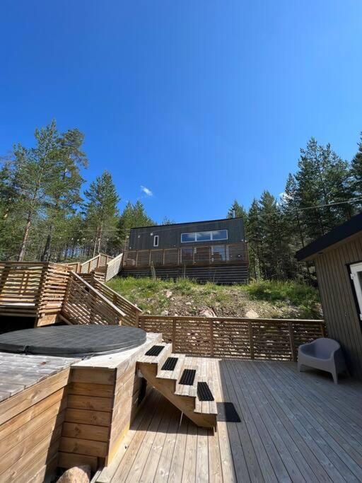 Tretoppen - Ny Moderne Hytte, Unike Finnskogen تورسبي المظهر الخارجي الصورة